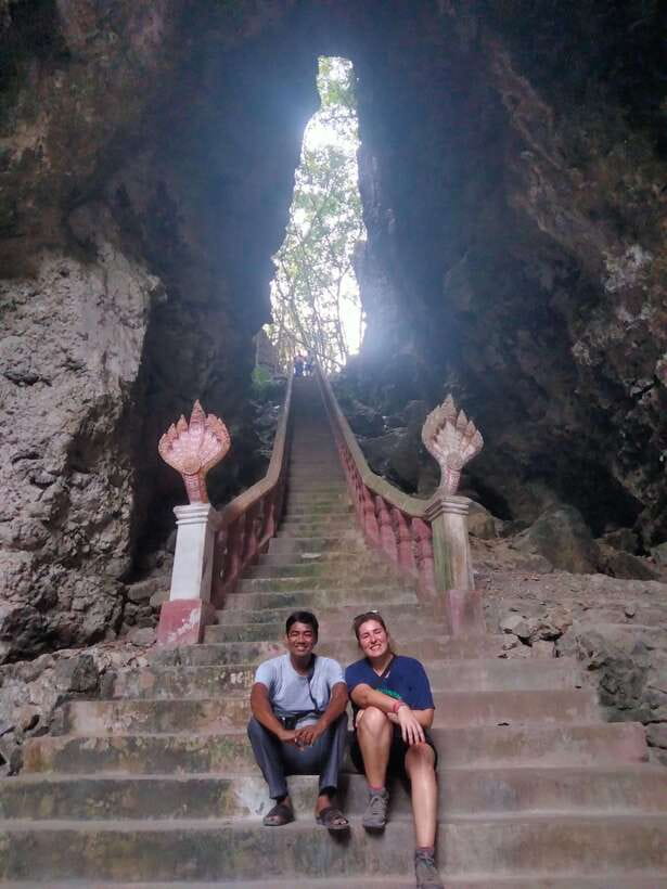 Afternoon Tour: Bamboo Train, Killing Cave &Bat Cave - Lok Ta Dambong Kra Nhoung Shrine and the Suspension Bridge walk