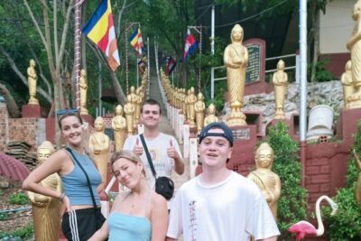 AfternoonTour.Bamboo train.killing cave with Secret bat cave - Bamboo train ride: the $5 add-on that actually earns its spot