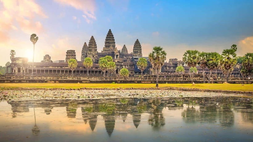Angkor Wat: 2-Day Sunrise and Floating Village Tour - Angkor Thom’s South Gate, Bayon, and Baphoun temples