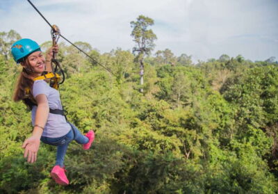Angkor Zipline Eco-Adventure Canopy Tour - Gold vs Silver course: how many ziplines you’ll actually fly