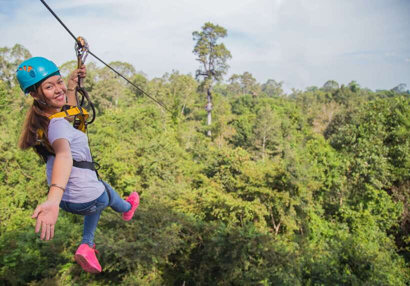 Angkor Zipline Eco-Adventure Canopy Tour - Gold vs Silver course: how many ziplines you’ll actually fly