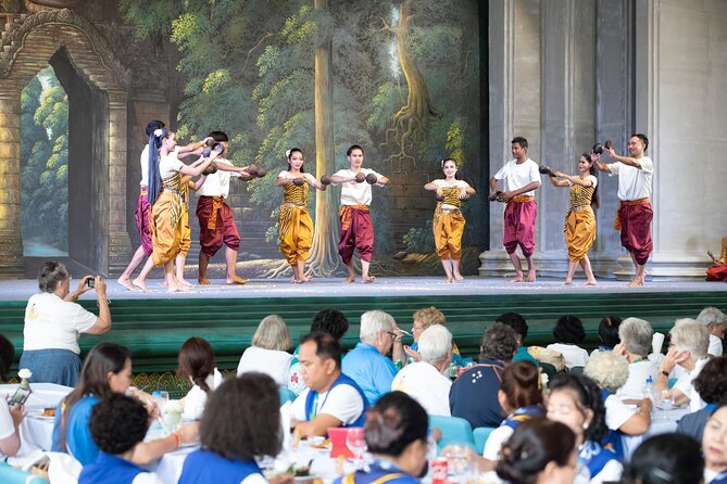 Apsara Dance Show with Buffet Dinner and Transportation Included - Buffet dinner: Khmer flavors, big choice, and how to eat comfortably
