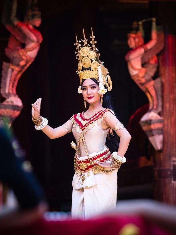 Apsara Theater Performance include dinner & Hotel pick up - Dinner at the same venue: set menu Khmer food without the logistics headache