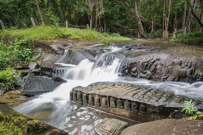 Bantey Srei, Kbal Spean and Landmine museum Private Tuk-Tuk - Kbal Spean: Jungle Riverbed Carvings and a Short Walk That Adds Real Texture
