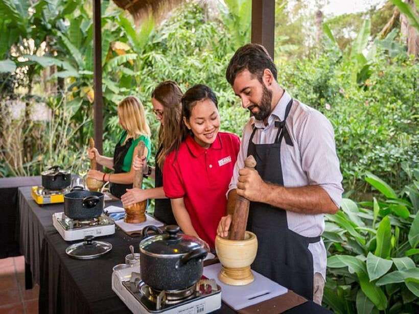 Cambodian Cooking Class - Four Khmer Dishes, Including Fish Amok and Tom Yum