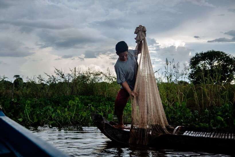 From Siem Reap: Tonle Sap Floating Villages Tour - Bird sanctuary spotting: painted stork and spot-billed pelicans