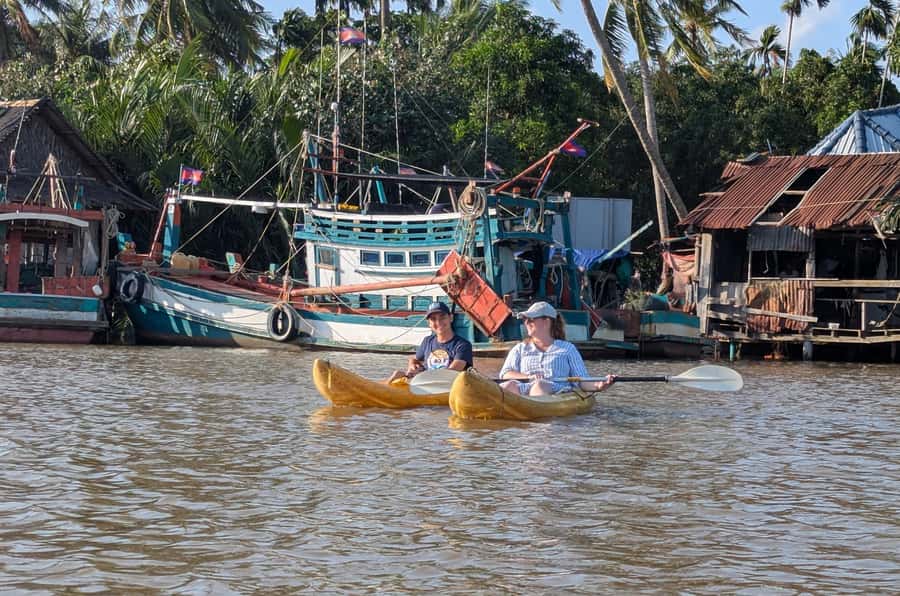Kampot's Countryside & Kayak Tour, Pepper Farm include Lunch - Tuktuks, pickup range, and how to plan your day logistics