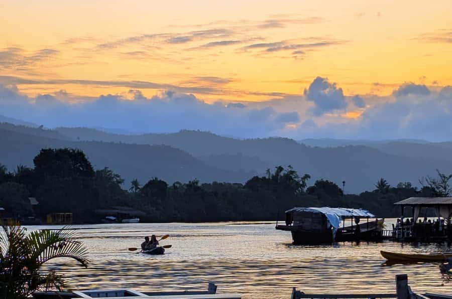 Kampot's Countryside & Kayak Tour, Pepper Farm include Lunch - Kayaking at Kampot River’s Green Cathedral loop (plus swimming)