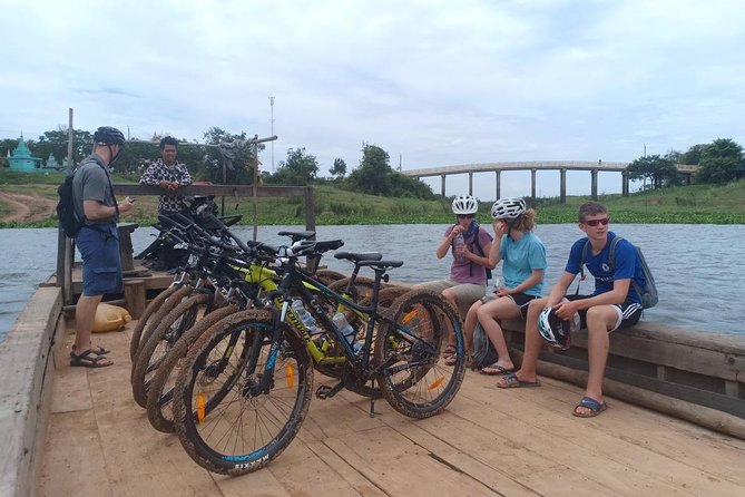 Oudong Mountain And Floating Village Cycle Tour - Handicraft stops: silver and bronze village time