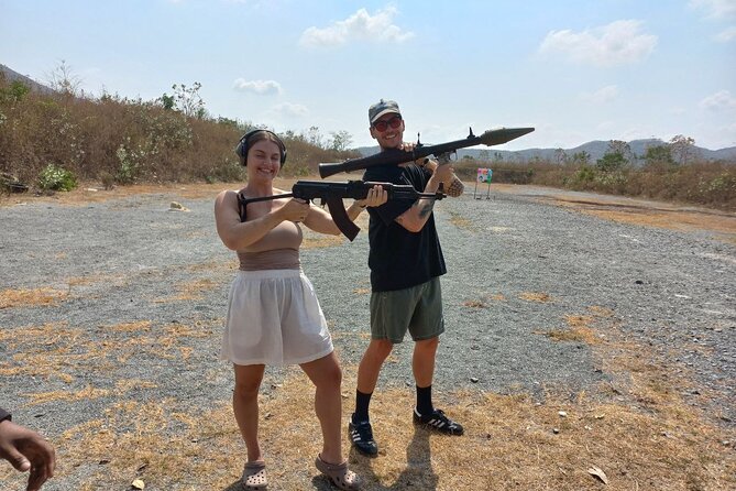 Phnom Penh Outdoor Shooting Range - The shooting session: coaching, photos/video, and real-life limits