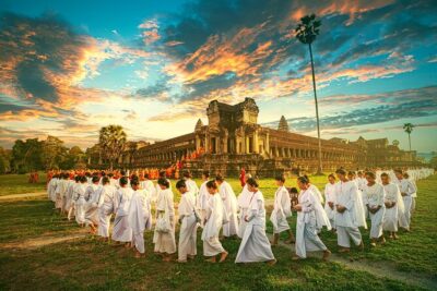Private Temples Guided Tour (Angkor Wat, Ta Prom & Angkor Thom) - Sunrise at Angkor Wat: quiet light and a guide who handles the details