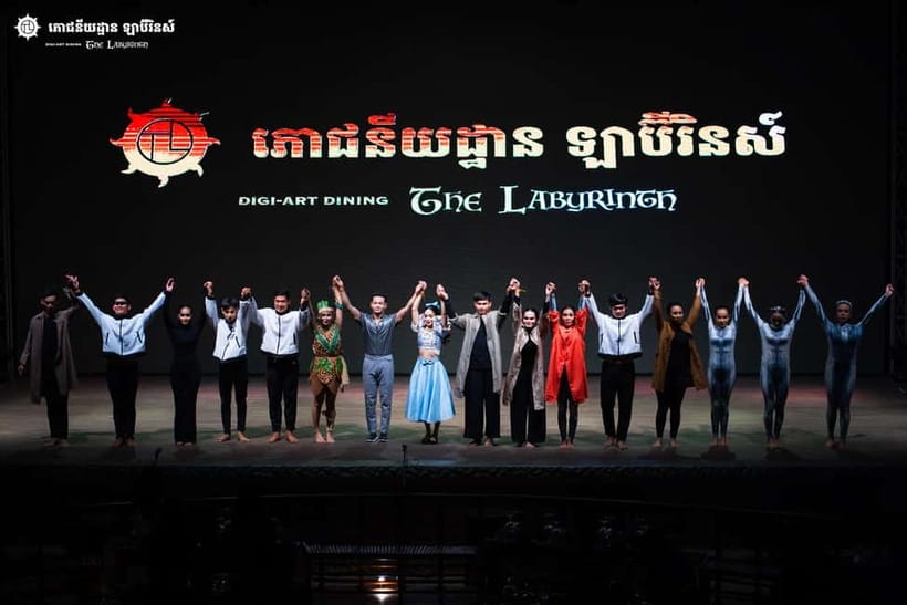 Siem Reap: A Spectacular Show with Optional Dinner - Inside The Labyrinth: ruin vibes, but as a modern show-and-dinner