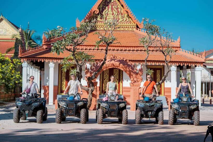 Siem Reap: Countryside Khmer village Tour by Quad Bike & ATV - Khmer villages and rice fields: seeing countryside life at human speed