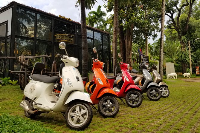 Siem Reap Food Tour by Vespa - Riding Siem Reap’s streets after dark, the Vespa way