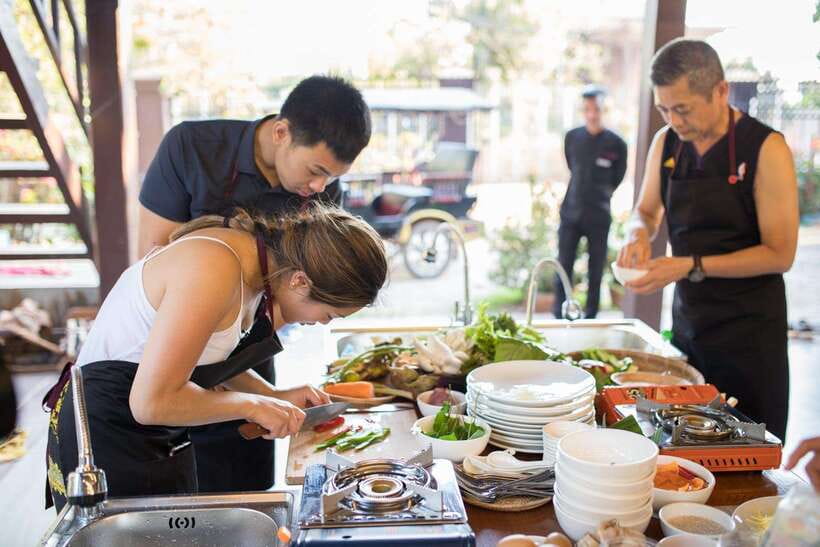 Siem Reap: Khmer Cooking Class at a Local's Home - Cooking Four Khmer Dishes: Fish Amok and Tom Yum Plus Your Course Choices