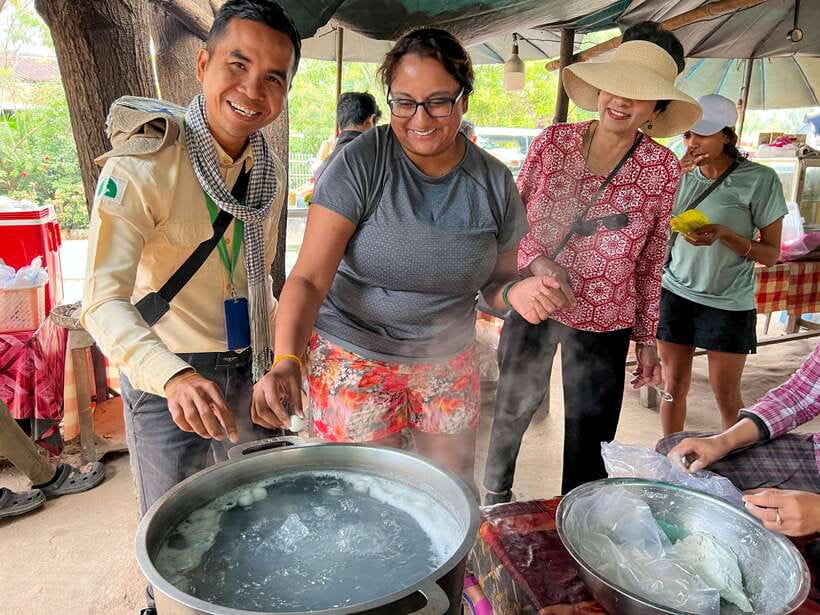 Siem Reap: Koh Ker, Beng Mealea, & Banteay Srei Join-in Tour - Lunch near Banteay Srei: a needed reset