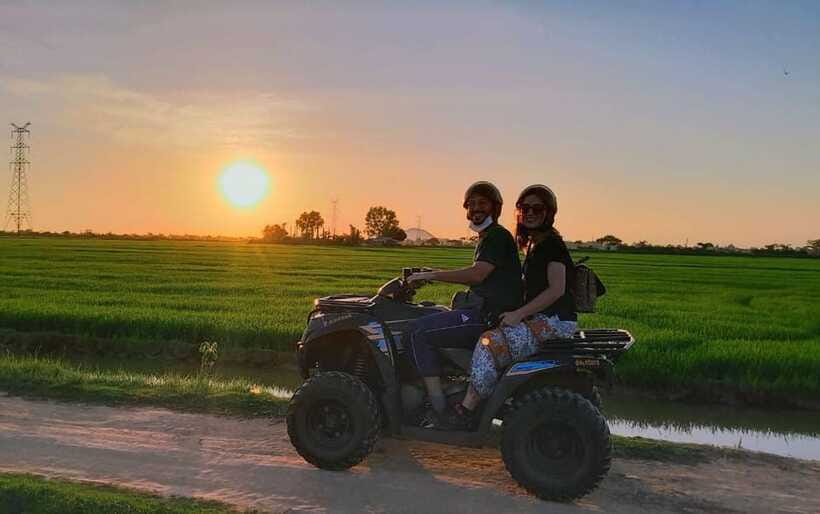 Siem Reap Quad Bike Countryside Tour - The sunset over paddy fields: the payoff you’ll remember
