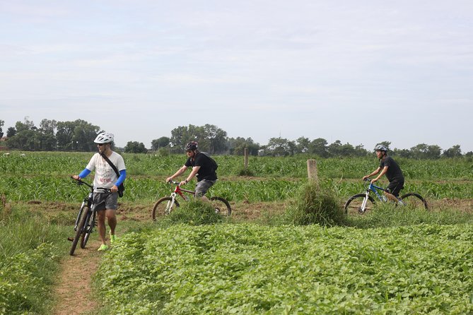 Silk Island Cycling Adventure & lunch with locals - Stop-by-stop: Post Office, Koh Dach villages, and Wat Krapum Pech