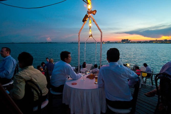 Sunset Cruise on the Mekong with Kanika Boat - Route from Tonle Sap toward the Mekong and Arexat