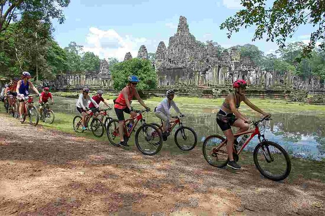 Sunset or sunrise bicycle tour around Angkor Wat and nearby temples - Banteay Kdei and Ta Keo: the quieter temple contrast
