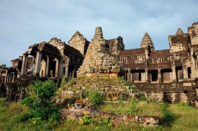 The Ultimate Angkor Wat Temple Private Day Trip - Bayon Temple at the south gate: the causeway of 54 stone figures