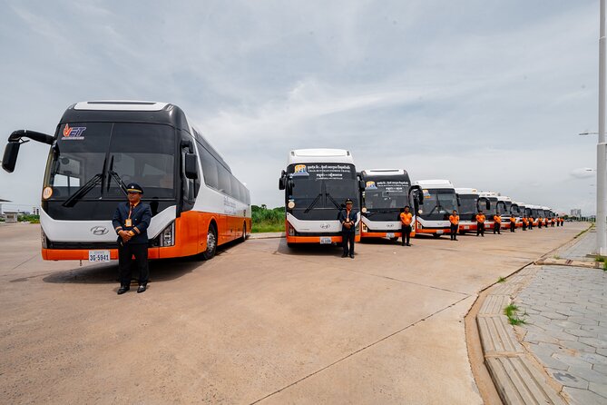 VET Bus services in Cambodia - Entering VET’s Phnom Penh Station: Fast, Clear, Low-Stress